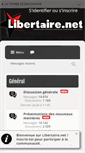 Mobile Screenshot of libertaire.net